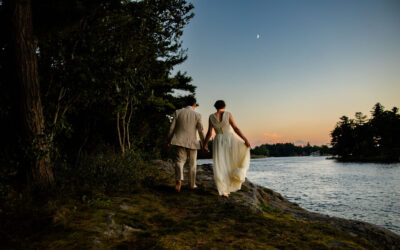 Thousand Islands Camping Elopement