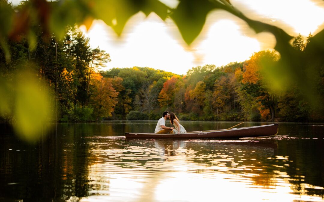 Canoeing Engagement Photography Experience